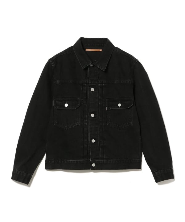 BEAMS（ビームス）Scye / Black Denim Jacket（ブルゾン デニム 