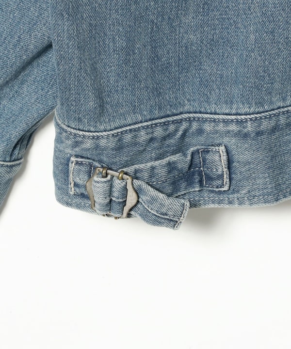 Graphpaper / Selvage Denim Zip Jacket -LIGHT FADE-