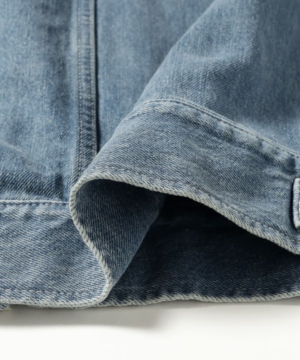 Graphpaper / Selvage Denim Zip Jacket -LIGHT FADE-
