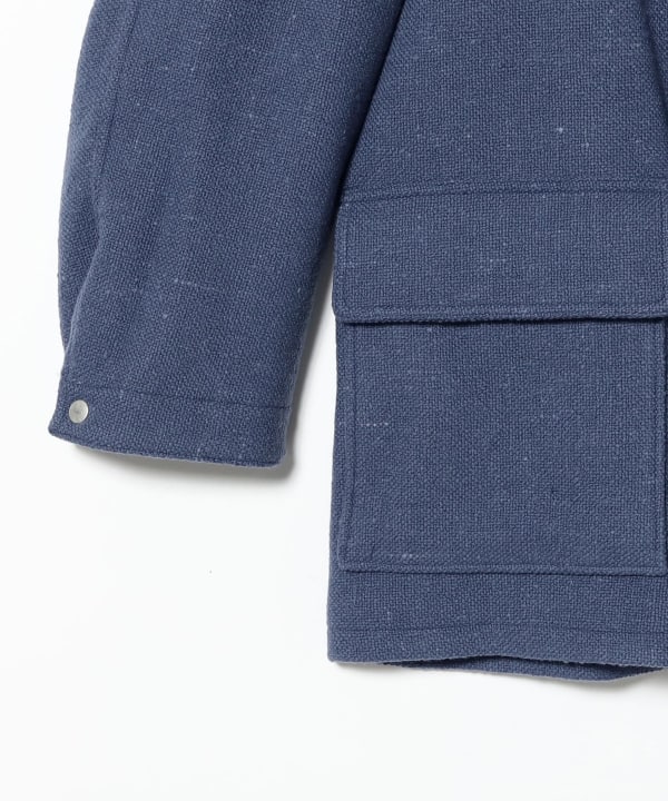 AURALEE / HOMESPUN TWEED ZIP BLOUSON