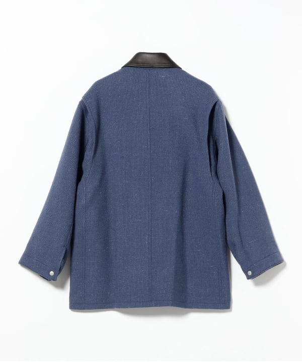 AURALEE / HOMESPUN TWEED ZIP BLOUSON
