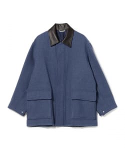 AURALEE / HOMESPUN TWEED ZIP BLOUSON