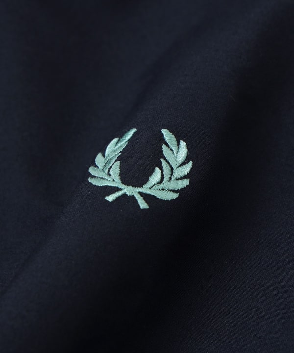 【別注】FRED PERRY / Zip Blouson 26FW 胸元のワンポイント刺繍が引き立つ