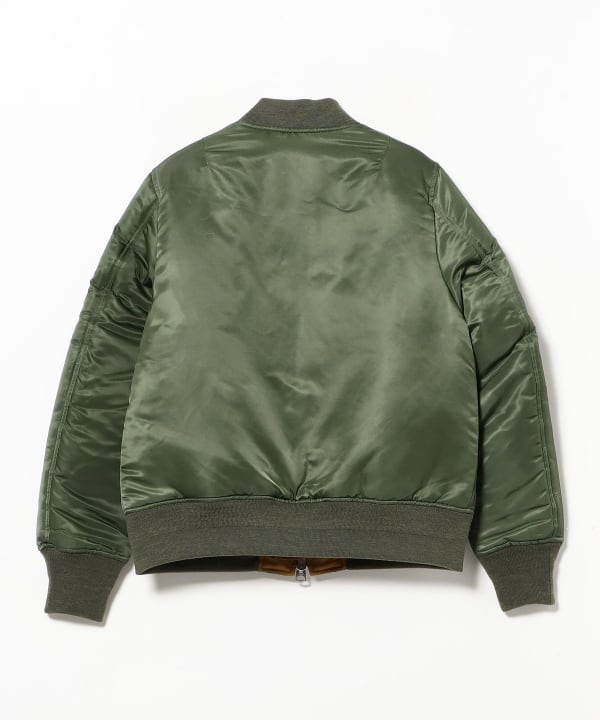 NOMARHYTHM TEXTILE / Bandana Embroidery Flight Jacket