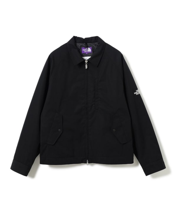 【別注】THE NORTH FACE PURPLE LABEL / ジップ ブルゾン 軽い着心地と程よいハリ感、そして独特のマットな光沢感が上質な表情