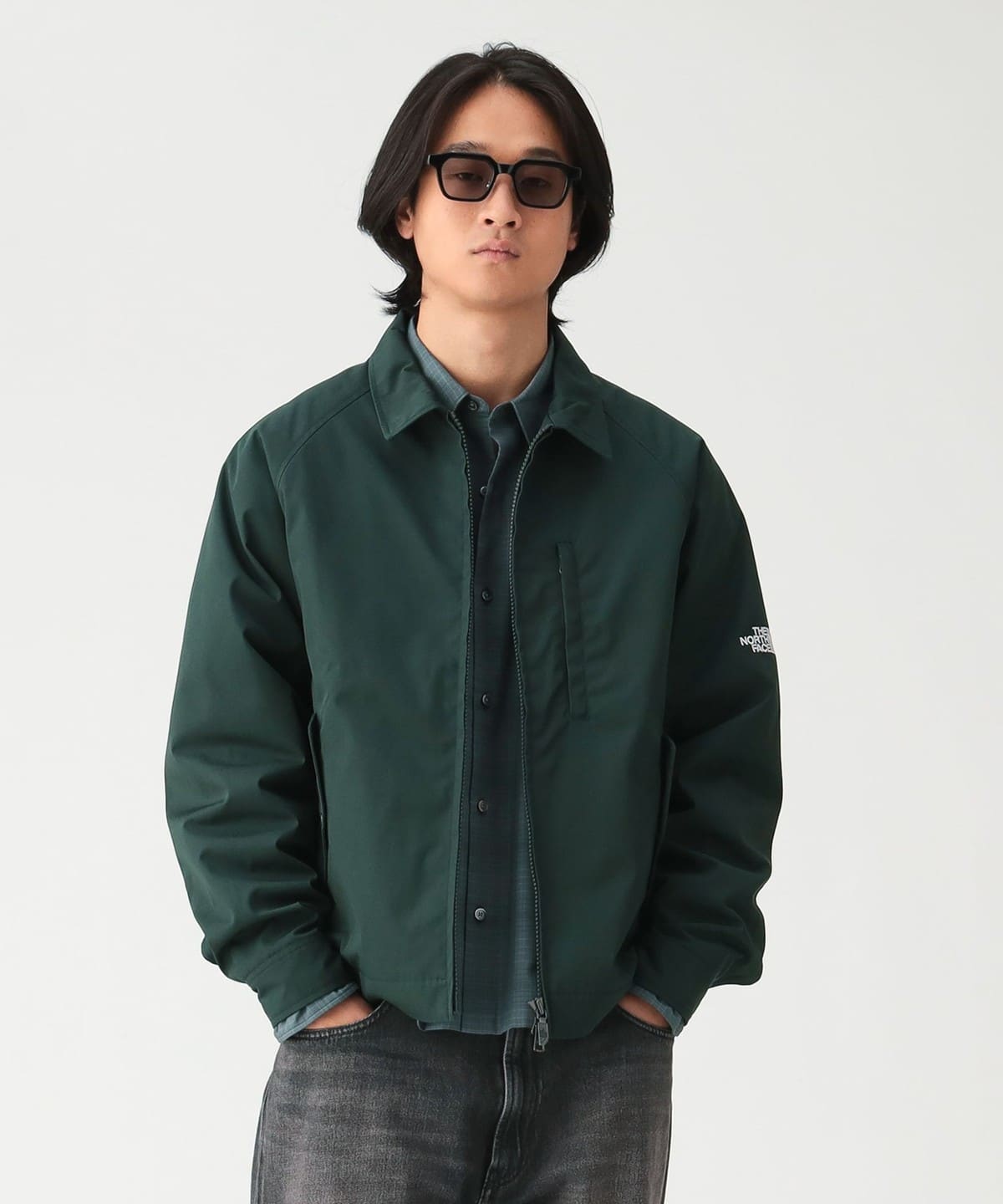 BEAMS GOLF PURPLE LABEL / ニットジップブルゾン BEAMS（ビームス）【別注】THE NORTH FACE PURPLE LABEL / ジップ