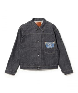 GOLD / 14oz. DENIM BLOUSE WWⅡ MODEL