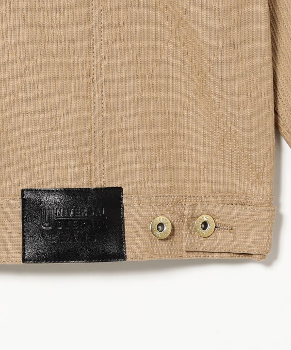 【別注】UNIVERSAL OVERALL / Diamond Jacquard Track Jacket