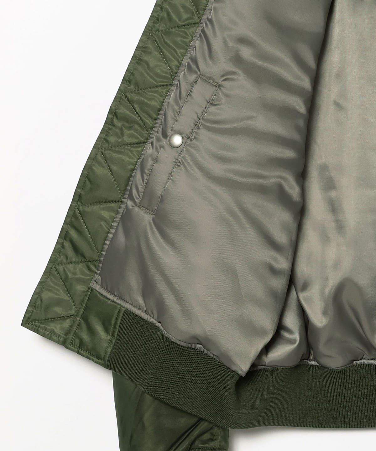 BEAMS（ビームス）【別注】WOKE EDGE × FUTURE ARCHIVE / MA-1