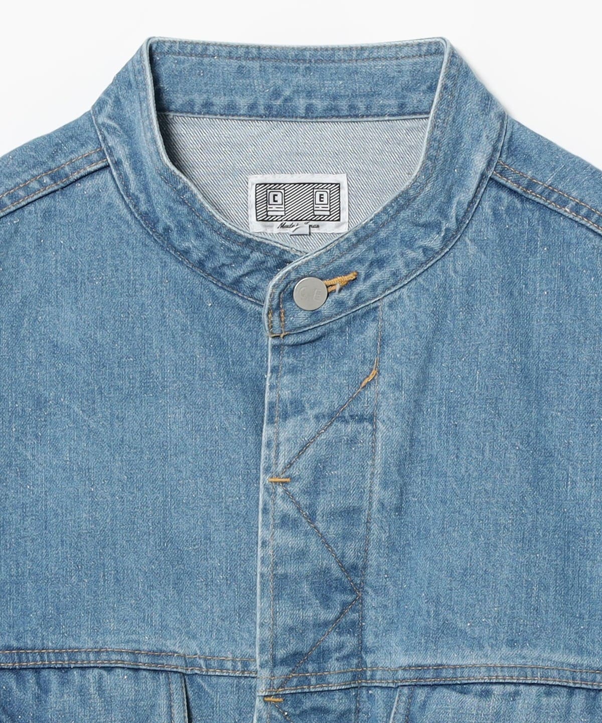 BEAMS（ビームス）C.E / WASHED NEP DENIM TRUCKER JACKET（ブルゾン 