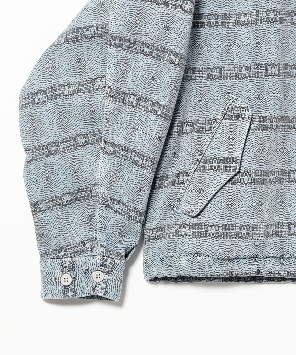 BEAMS（ビームス）C.E / OVERDYE FK PATTERN BUTTON JACKET（ブルゾン 