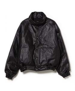 COMOLI / ペーパーレザー パデッドジャケット