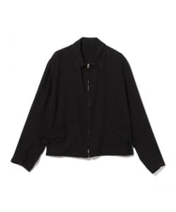 COMOLI / シルクネップ ジップショートジャケット