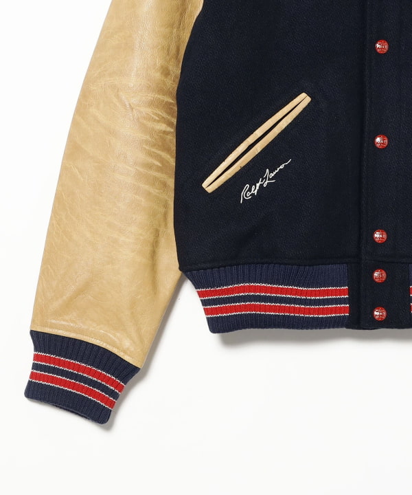 【別注】POLO RALPH LAUREN / B WING LETTERMAN JACKET
