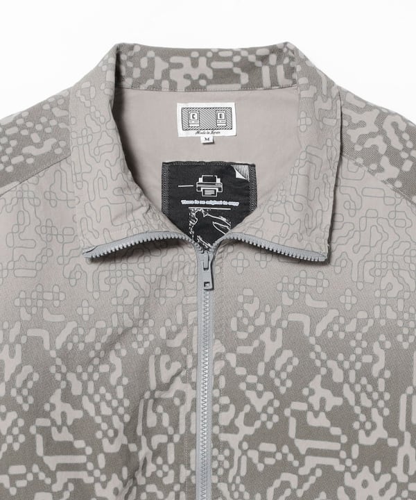 C.E / PANELED DIGI7 ZIP JACKET