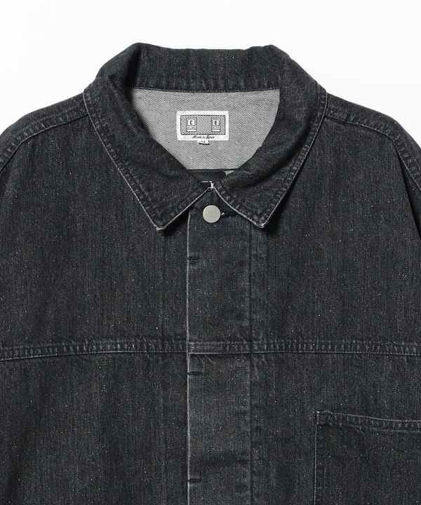 C.E / BLACK NEP DENIM TRUCKER JACKET