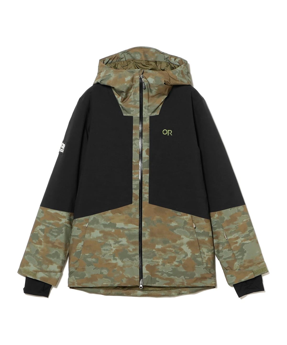 OUTDOOR RESEARCH アウトドアリサーチ / Snowcrew Jacket ブルゾン MEN Ranger Green Camo/Black XL