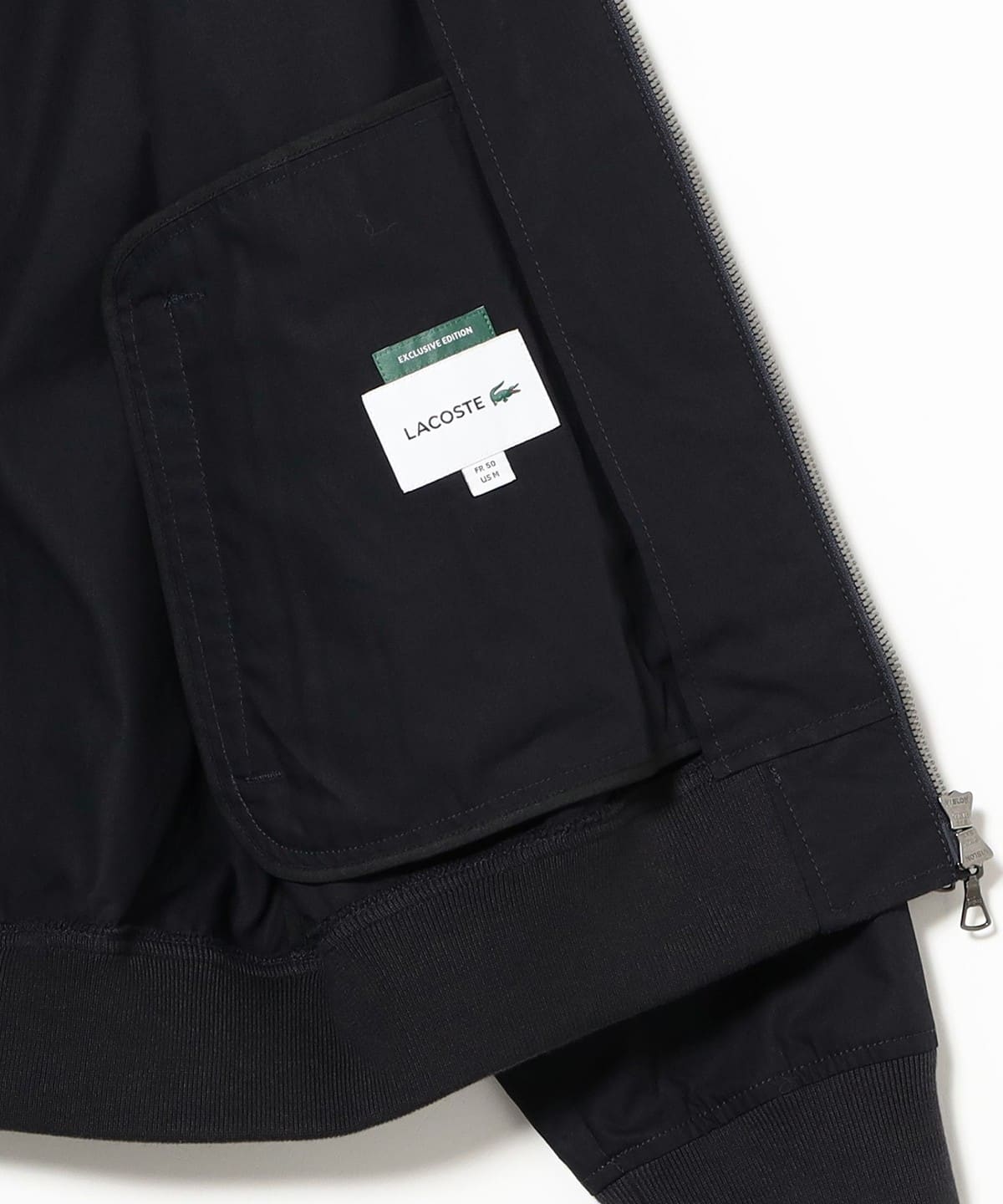 BEAMS（ビームス）【別注】LACOSTE / スタンドカラー ブルゾン