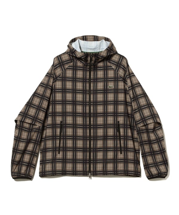 【別注】LACOSTE / Plaid Hooded Jacket
