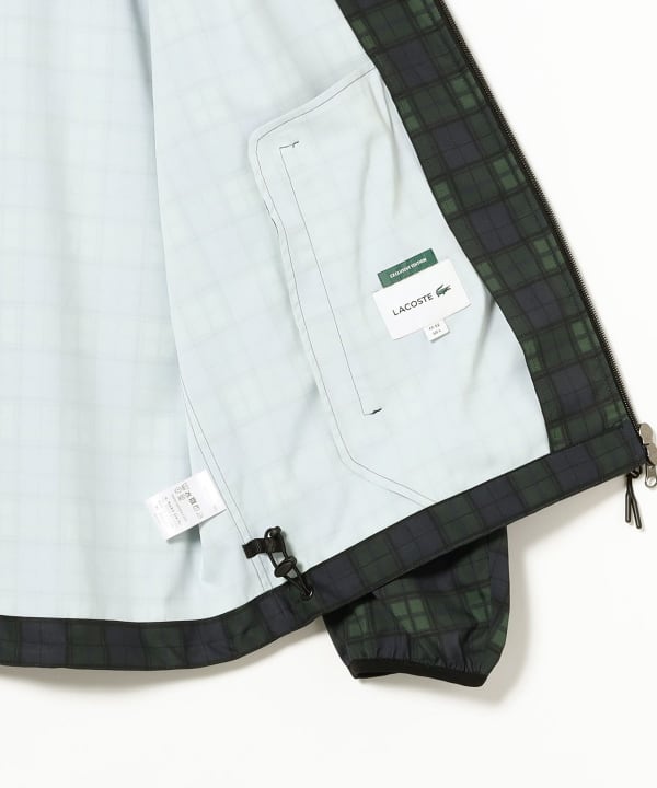 【別注】LACOSTE / Plaid Hooded Jacket