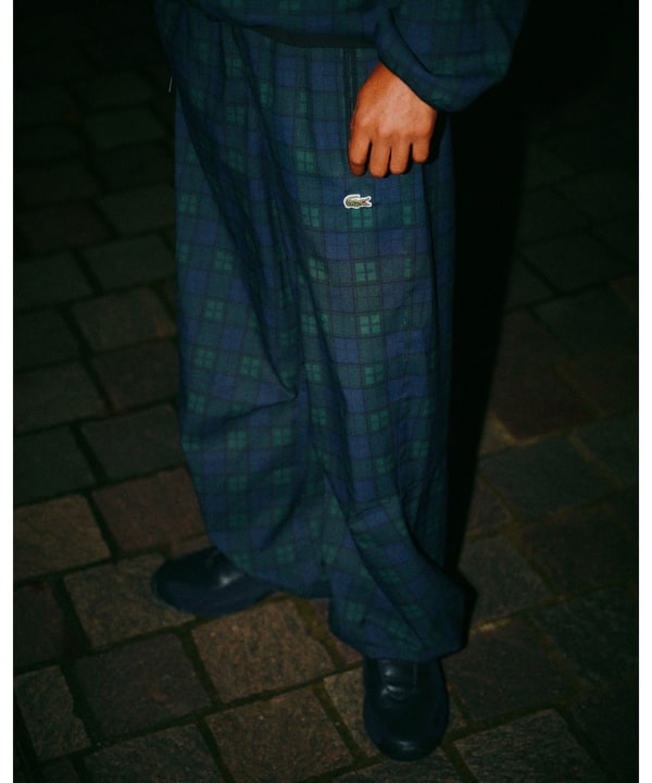 【別注】LACOSTE / Plaid Hooded Jacket