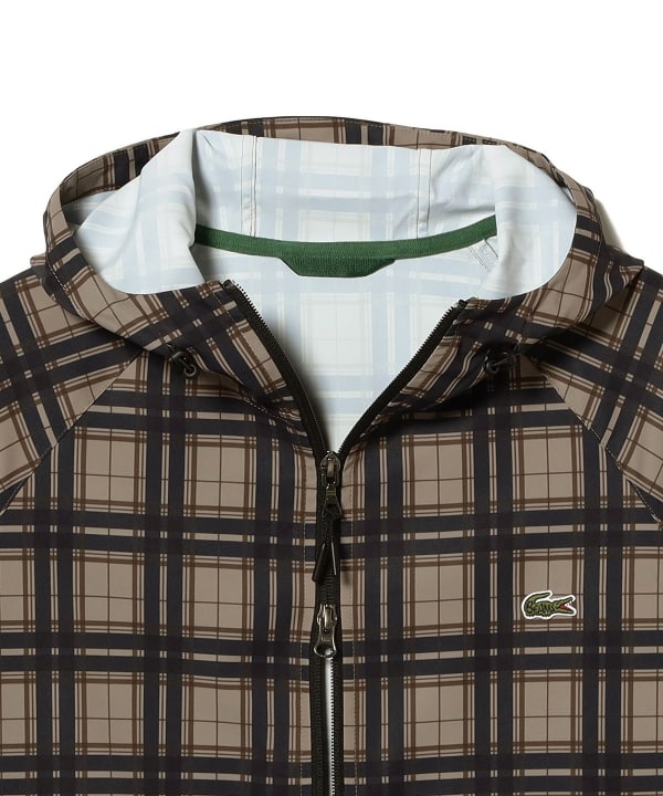 【別注】LACOSTE / Plaid Hooded Jacket