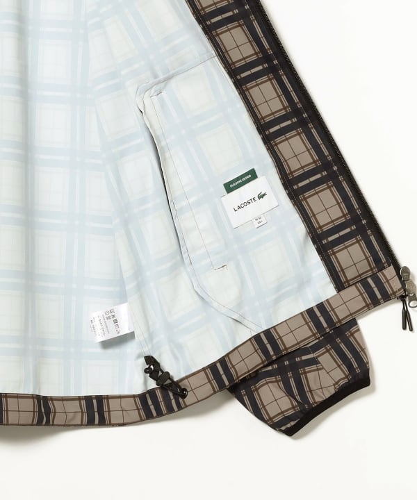 【別注】LACOSTE / Plaid Hooded Jacket