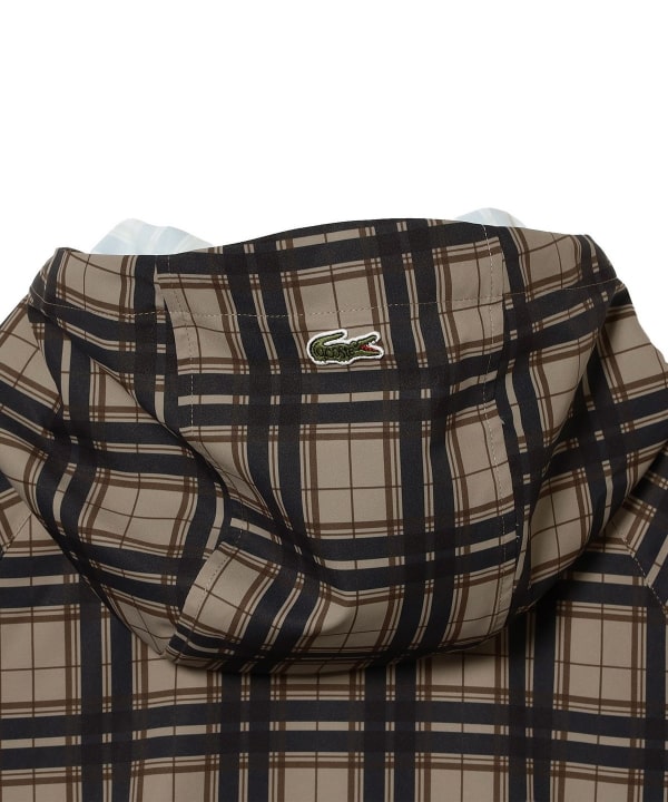 【別注】LACOSTE / Plaid Hooded Jacket