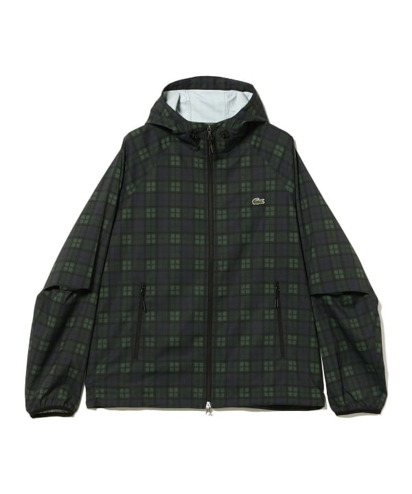 【別注】LACOSTE / Plaid Hooded Jacket
