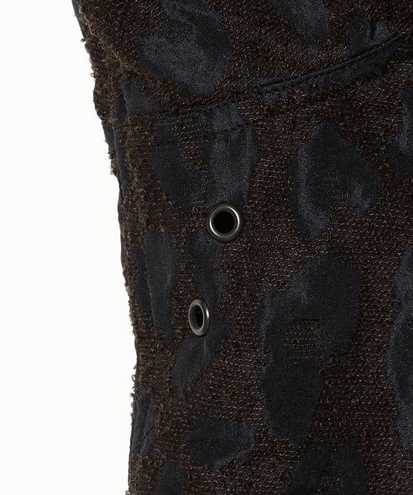NEEDLES / CB Gusset Sports Jacket - Leopard Jacquard
