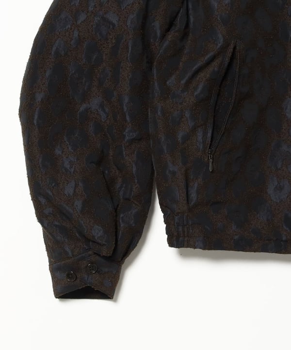NEEDLES / CB Gusset Sports Jacket - Leopard Jacquard