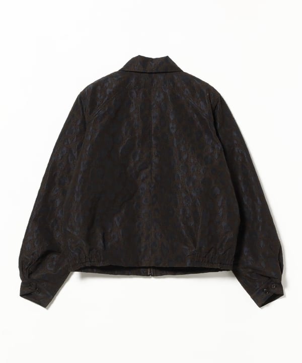 NEEDLES / CB Gusset Sports Jacket - Leopard Jacquard