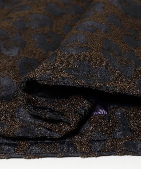 NEEDLES / CB Gusset Sports Jacket - Leopard Jacquard