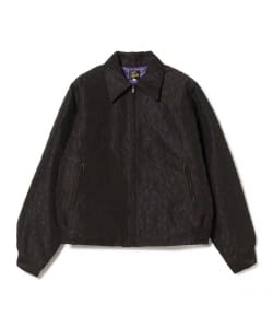 NEEDLES / CB Gusset Sports Jacket - Leopard Jacquard