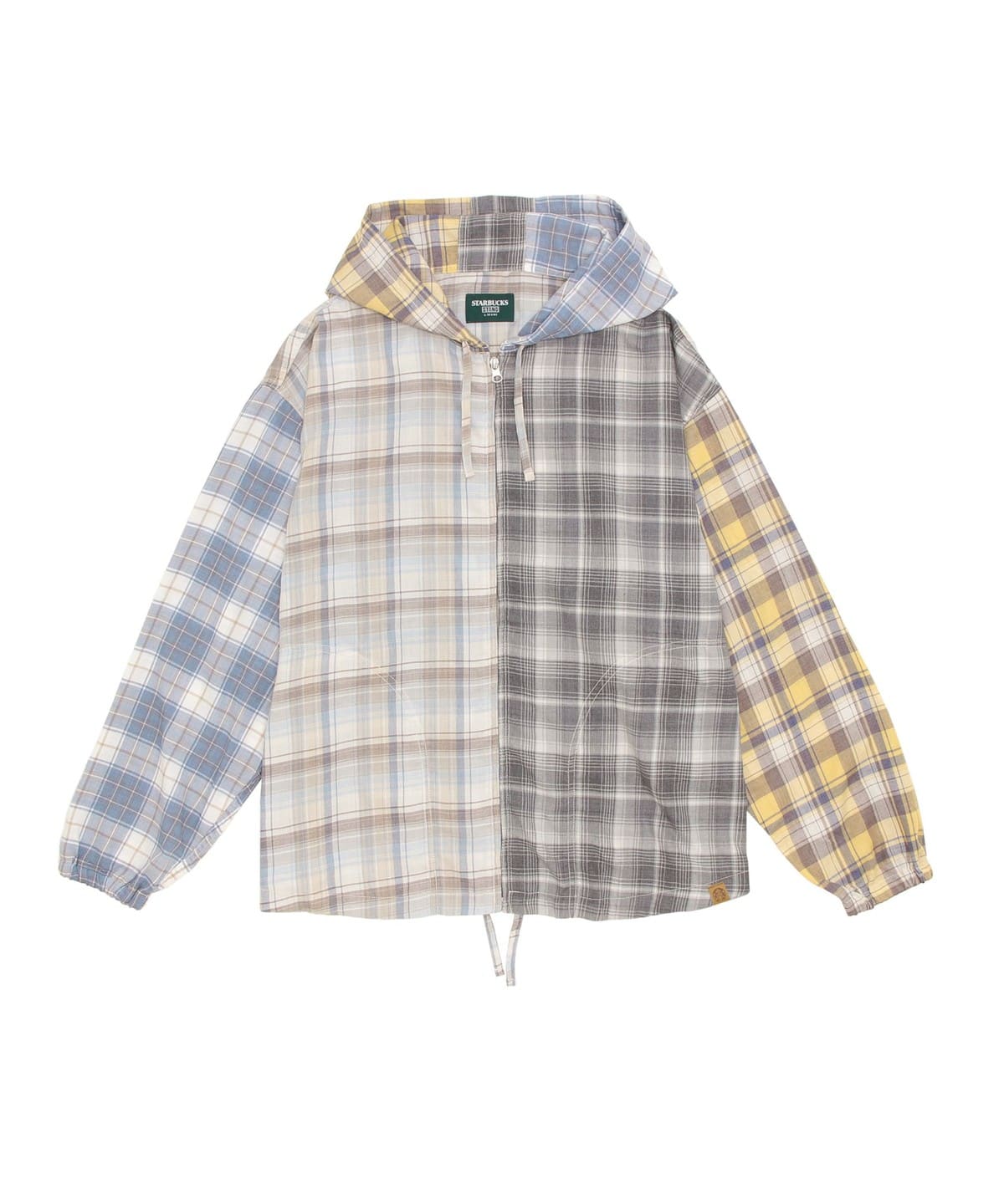 STARBUCKS STAND by BEAMS クレイジーパターンフードネル BEAMS（ビームス）【ショップ限定商品】STARBUCKS STAND by BEAMS