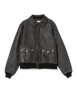 FUTURE ARCHIVE / A-2 LEATHER JACKET