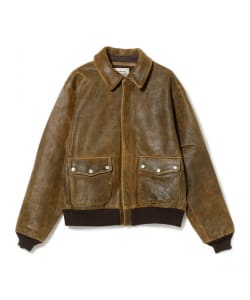 FUTURE ARCHIVE / A-2 LEATHER JACKET