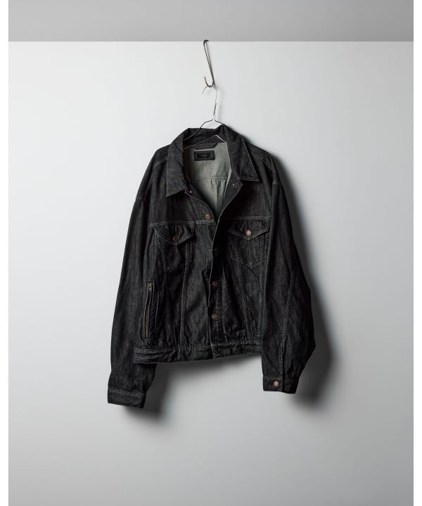 BEAMS（ビームス）【ショップ限定商品】the A / Silk Denim Trucker