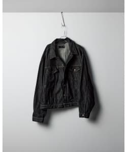 【ショップ限定商品】the A / Silk Denim Trucker Jacket