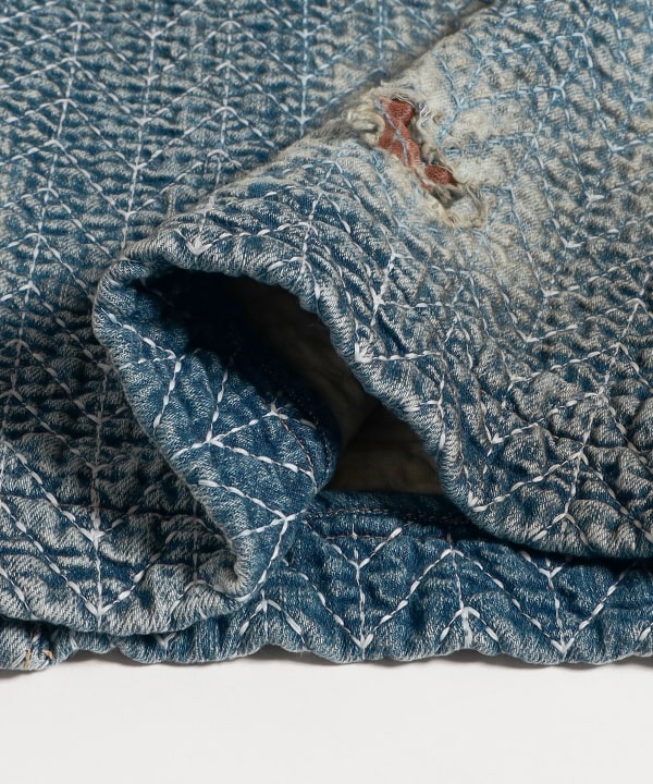 DAIRIKU / "BORO" DENIM SHAWL COLLAR JACKET