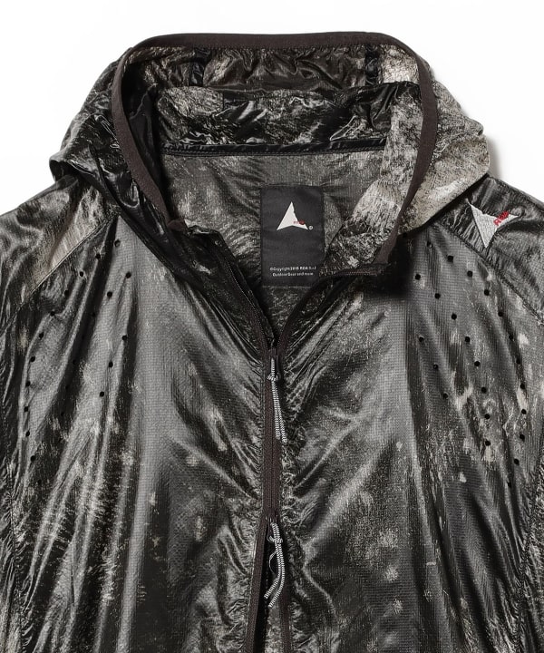 ROA / Hue Packable Wind Jacket Dark Brown
