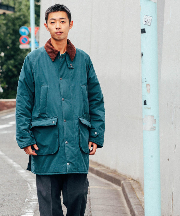 【GREEN】BEAMS / 中綿 フィールドコート