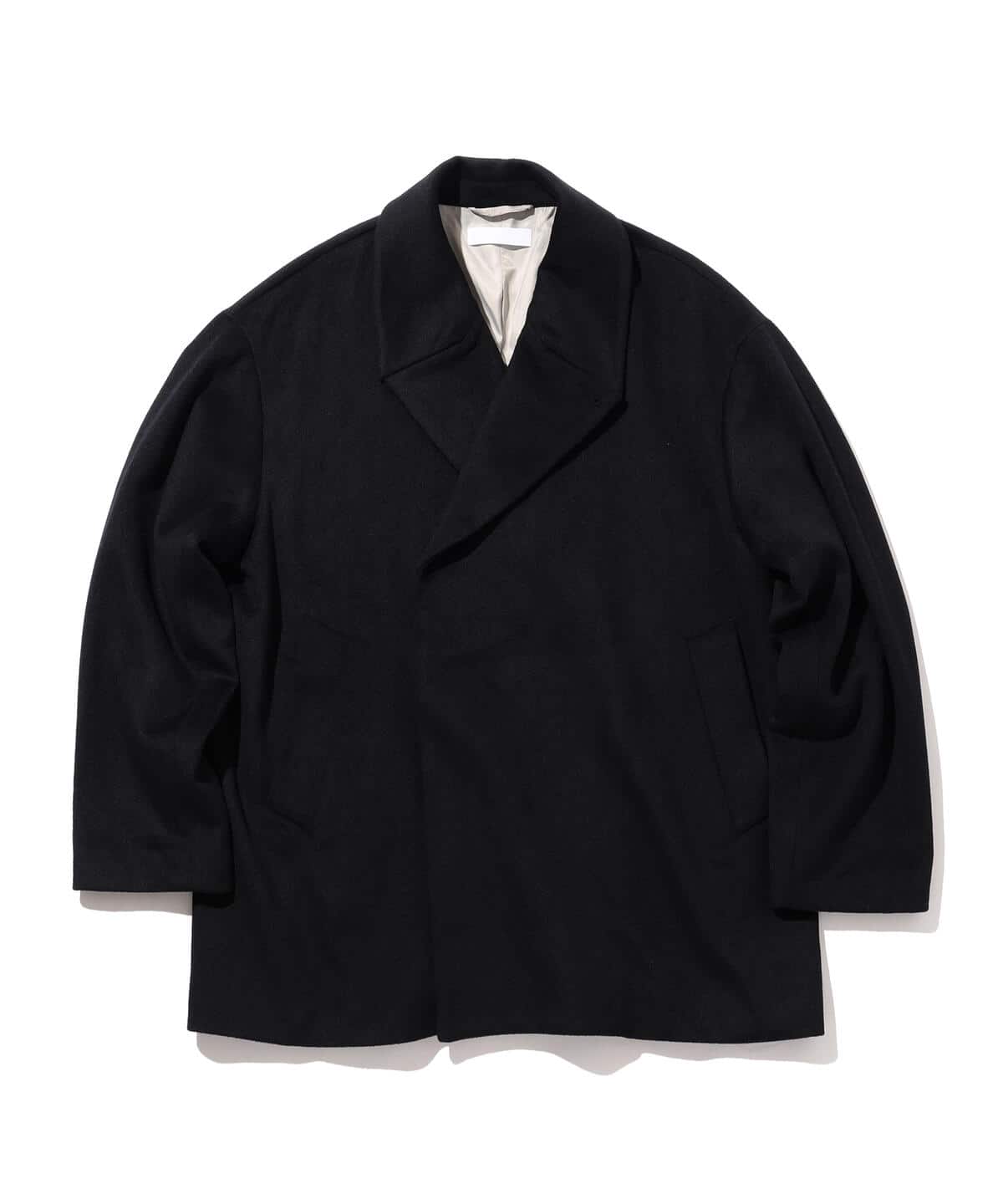 BEAMS+ ビームスプラス　Thermore ピーコート　ブラック　サイズS BEAMS+ ビームスプラス Thermore ピーコート ブラック サイズS