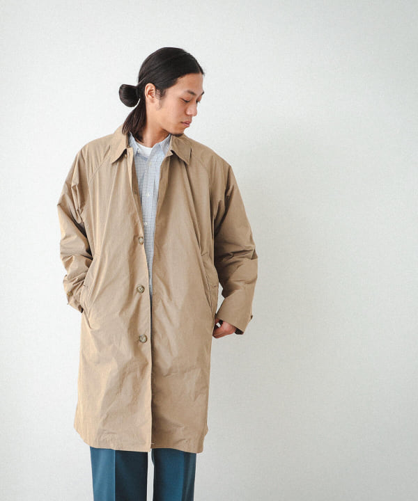 【NAVY】BEAMS LIGHTS / バルカラー コート