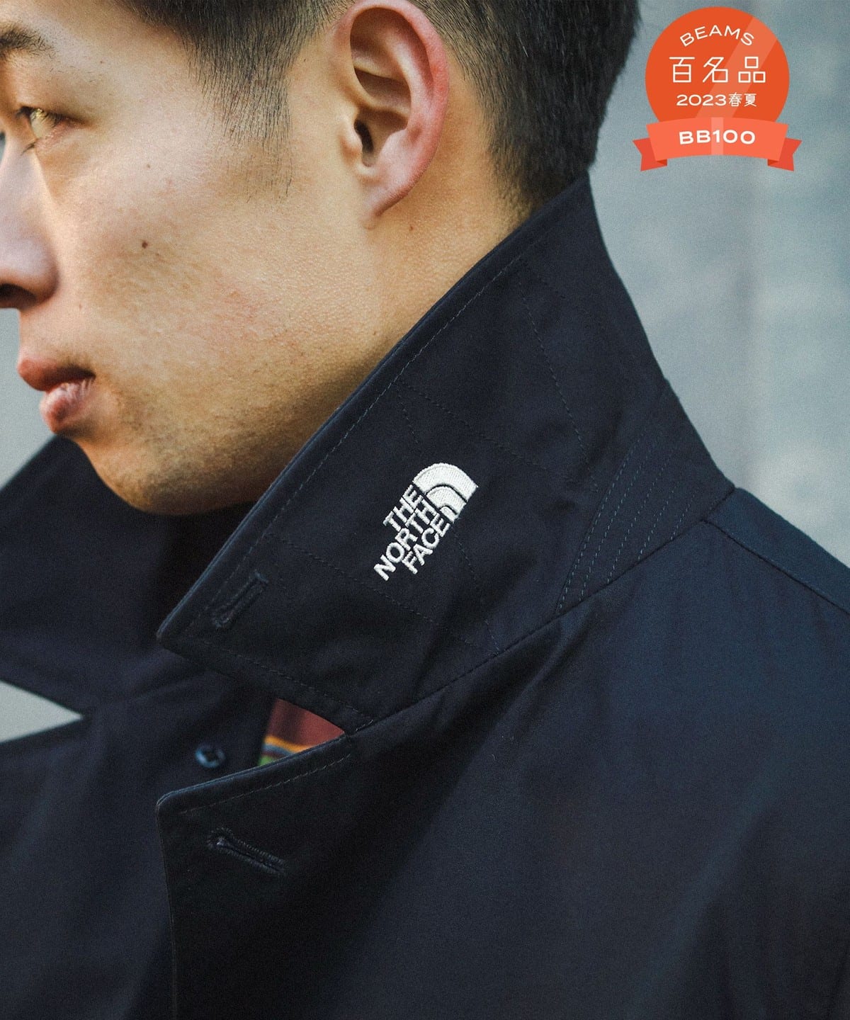 ザ・ノース・フェイス(THE NORTH FACE) label purple メンズジャケット