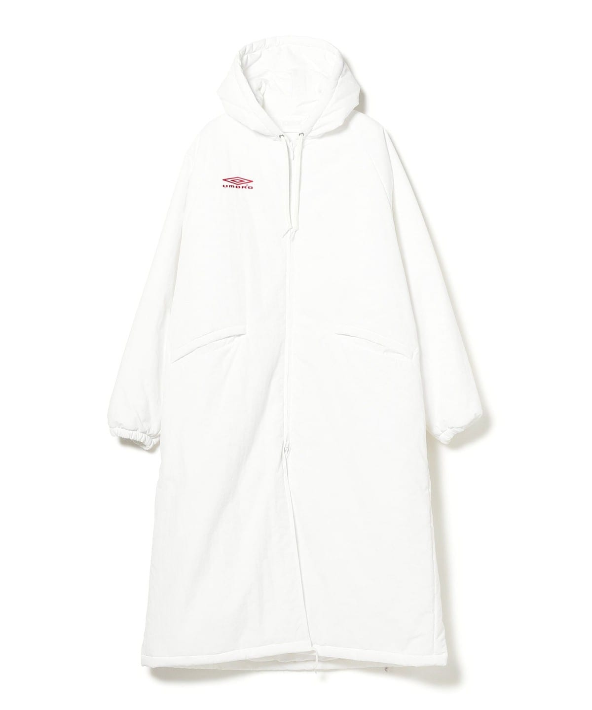 BEAMS UMBRO × COMOLI / FC bench coat BEAMS down coat) mail order