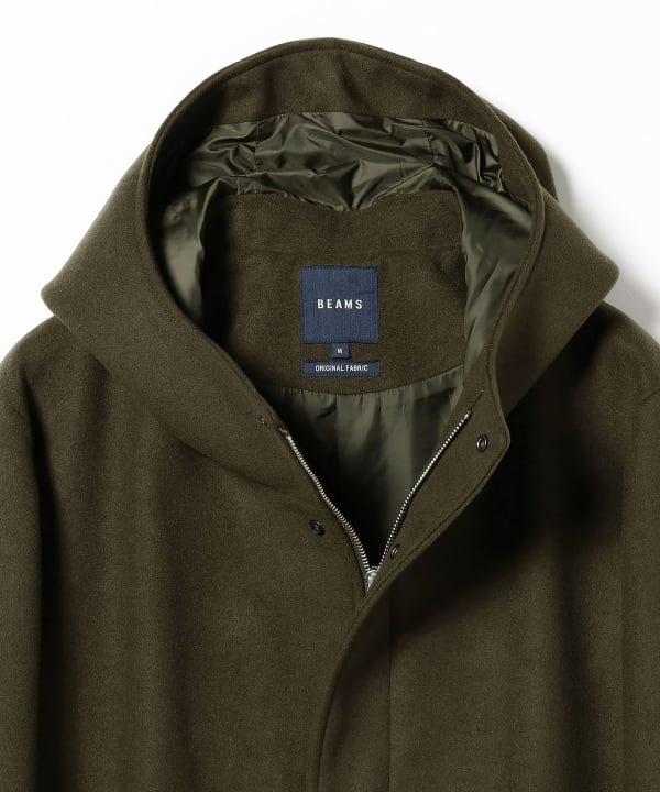 BEAMS BEAMS / Fleece hooded coat (BEAMS and other coats) mail 