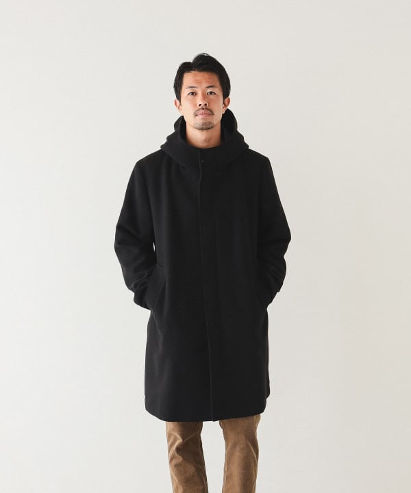 BEAMS (BEAMS) [Outlet] BEAMS / Fleece Hooded Coat (Coats, Other 