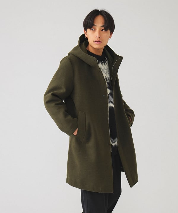 BEAMS BEAMS / Fleece hooded coat (BEAMS and other coats) mail 