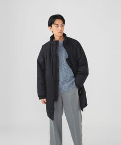 BEAMS / 中綿 スタンドカラー コート